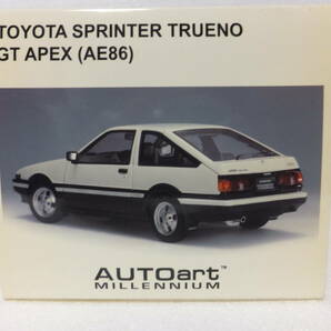 1/18 オートアート TOYOTA SPRINTER TRUENO GT APEX(AE(86）新品未開封の画像6