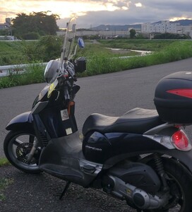 Aprilia　スカラベオ250ie 33685km　使用中にて距離伸びます