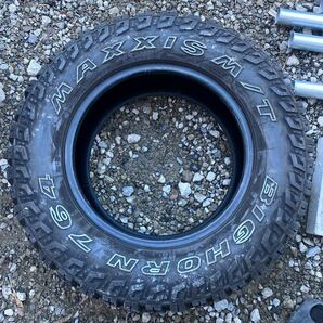 ★バリ山★ T005 MAXXIS BIGHORN 265 65R 17 LT 2018年製造 4本セット マッドタイヤ ホワイトレターの画像6