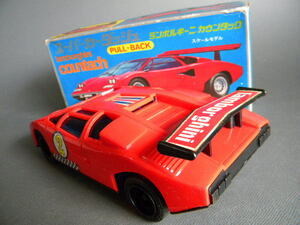 当時物 70's ★★スーパーカー lamborghini countach 作動良好 !! ランボルギーニ カウンタック 日本製トープレ★★未使用 デッドストック2