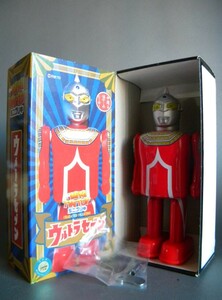  подлинная вещь ** ULTRAMAN TIN TOY сделано в Японии жестяная пластина ROBOT Ultra Seven!! спецэффекты TV робот монстр ... пришелец ** не использовался неиспользуемый товар товар 