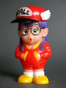 当時物 ★★Dr.SLUMP ドクタースランプ アラレちゃん sofvi 貯金箱 ソフビ !! 東海銀行 コインバンク 鳥山明 アニメ★★「定形外/LP可」