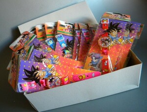 当時物 ★★DRAGON BALL 鳥山明 ドラゴンボール 大量12p 大箱入 !! こどもウォッチ腕時計 アニメ 東映レトロ 集英社★未使用デッドストック