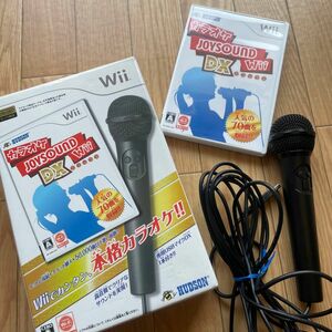 Wii カラオケ JOYSOUND DX ソフト、マイク付き