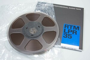  new goods open reel tape RTM LPR35 1/4 -inch width 10 number plastic reel 1 volume A