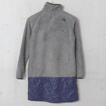 ノースフェイス THE NORTH FACE■フリース切替ワンピース/ゴールドウィン/NAW45005■M■グレー×ネイビー ※NK4119256_画像3