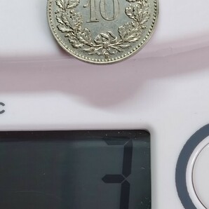5607 スイス 10ラッペン硬貨 10枚 年号無選別の画像8