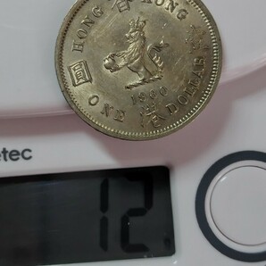 5639 香港 1ドル硬貨 10枚 年号無選別の画像8