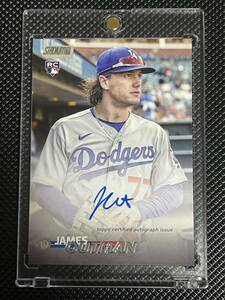 2023 Topps Stadium Club James Outman Auto ドジャース ジェームズ・アウトマン 直筆サイン 大谷 同僚 Dodgers RC ルーキー