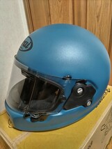 【中古美品】Arai アライ　ラパイド・ネオ　ヘルメット　RAPIDE-NEO サイズM(57・58) フルフェイスヘルメット つや消し_画像3