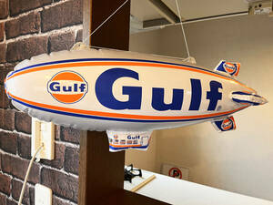 ★新品未使用＊ガルフオイル Gulf Oil 飛行船　ブリンプ　blimp バルーン　good year　グッドイヤー★