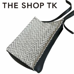 【新品】THE SHOP TK ザ ショップ ティーケー BOXショルダーバッグ メンズ レディース