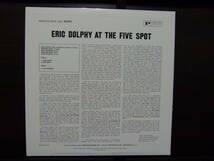 ■激レア■美盤■ERIC DOLPHY■AT THE FIVE SPOT■コーティング_画像3