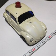 フォルクスワーゲンパトカー　日本製　昭和レトロ　ヴィンテージ玩具　当時品　保管品_画像4