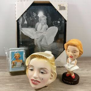  ultra rare Marilyn * Monroe goods set sale bobbin g head yawing doll mug ceramics Mini can amount entering poster collection 