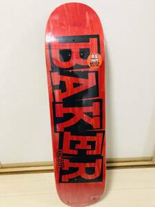 BAKER　ベーカー　ベイカー　スケートボードデッキ　8.0*31.5　A