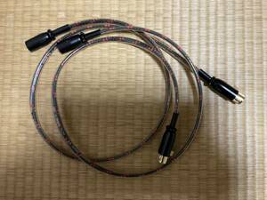 WIREWORLD тросик world XLR кабель,1m пара 