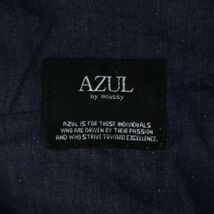 AZUL by MOUSSY アズール マウジー 通年 ダメージ加工 スウェット★ テーパード デニム パンツ ジーンズ Sz.M　メンズ　C4B00944_2#R_画像7