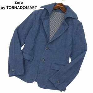 Zero by TORNADOMART トルネードマート 春夏 2B コンフォート テーラード ジャケット Sz.M　メンズ　日本製　C4T01759_2#M