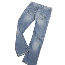 NICOLE CLUB FOR MEN ニコルクラブ フォーメン USED加工★ ストレッチ シューカット デニム パンツ ジーンズ Sz.46　メンズ　C4B01092_3#R_画像5