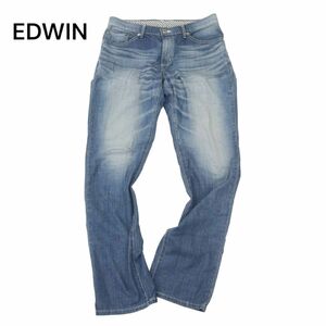 EDWIN エドウィン E503TC 春夏 USED加工★ ストレッチ スリム テンセル デニム パンツ ジーンズ Sz.31　メンズ　C4B01197_3#P