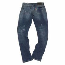 【新品 未使用】 Desigual デシグアル 【DENIM AGUSTIN】 加工 ストレッチ スリム デニム パンツ ジーンズ Sz.32　メンズ　C4B01191_3#R_画像5