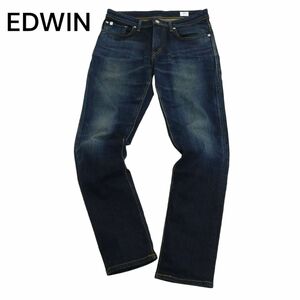 EDWIN エドウィン ED32 通年 USED加工★ ストレッチ スリムフィット デニム パンツ ジーンズ Sz.31　メンズ 日本製　C4B01300_3#R