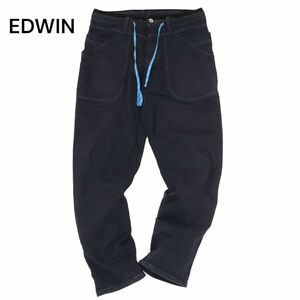 EDWIN エドウィン ERMB7C ジャージーズ★ 和紙使用 ストレッチ 真紺 テーパード デニム パンツ ジーンズSz.M　メンズ 日本製　C4B01280_3#R