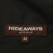 HIDEAWAYS NICOLE ハイダウェイ ニコル 通年 【カモフラ 迷彩】 USED加工★ スキニー デニム パンツ ジーンズ Sz.44　メンズ　C4B01373_3#R_画像8