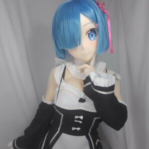 着ぐるみ マスク レム 美少女 アニメ コスプレ kigurumi mask Remu anime cosplayの画像2