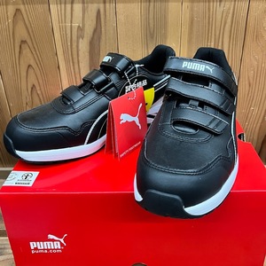 ◆[展示品]PUMA(プーマ) 安全靴 26.0 RIDER 2.0 BLACK LOW No.64.243.0 /スニーカー・安全スニーカ・ブラック・黒