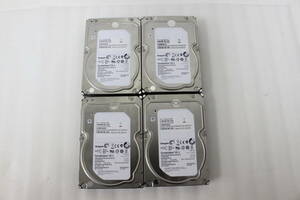 B108【4個セット】SEAGATE Constellation ES.3 ST4000NM0023 4TB SAS600 7200rpm 4個セット