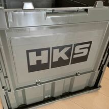 送料込【HKS エッチケーエス】コンテナボックス 折りたたみ BIGサイズ グレー_画像4