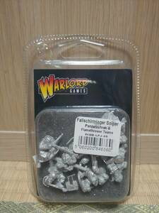 Warlord Games - Bolt Action / Fallschirmiager Sniper, Panzerschreck & Flamethrower Teams 新品