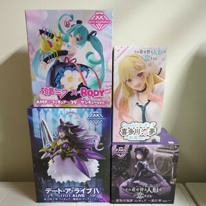 その着せ替え人形は恋をする 喜多川海夢 Coreful Figure 制服ver. 黒江雫 ver. AMP＋ 初音ミク RODY デート・ア・ ライブⅣ 夜刀神十香