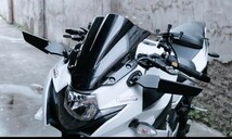 新品 ミラー　ウィングミラー 汎用品 CBR1000R CBR600RR CBR250R CBR400RR YZF-R１ YZF-R6 GSXR-1000 GSXR-250 エアロミラー　アルミ製 _画像1