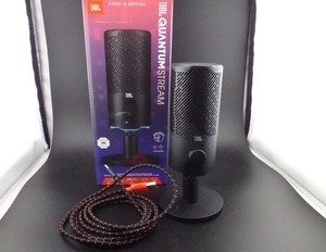 【JBL】美品　Quantum Stream　エレクトレットデュアルコンデンサー　USB　マイク