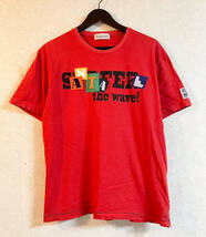 SANTAFE（サンタフェ） 半袖　Tシャツ　ロゴ　レッド　赤　サイズ50　0223_画像1