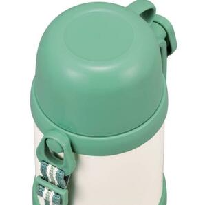 新品 ピーコック 水筒 子供 キッズ ベビー 用 ステンレス ボトル 保温 保冷 コップ タイプ 0.45L フォレスト グリーン ASK-R50 GF 未開封品の画像4