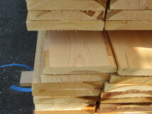 檜 座板 二等　半乾燥 荒材 2メートル×18ｍｍ厚×105～115ｍｍ幅　10枚組_画像2