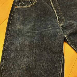 超 Special 濃紺 60's LEVI'S 501XX 紙パッチ ビンテージ オリジナル リーバイス 検 S501XX 革パッチ 506XX 大戦 bigE ビッグe 66 前期の画像8