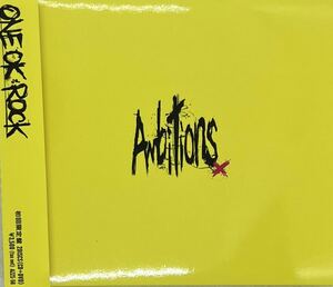 【CD+DVD】One Ok Rock / Ambitions ワンオクロック / アンビションズ　初回限定盤