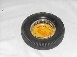  old tire ashtray * Bridgestone * radial * old car * Showa Retro *