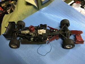  that time thing!Kyosho Kyosho racing F1 engine car radio-controller /PERFEX KR-3/ total length approximately 55cm, width approximately 23cm/ car make unknown ( used )BBS,POTENZA racing car 