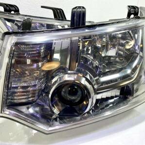 (送料無料 /迅速)三菱 デリカ D5 純正 HID/ASSYバラストレベライザー付 ヘッドライト 左右 KOITO100-87918 CV1W CV2W CV4W CV5W (1V-4)の画像4