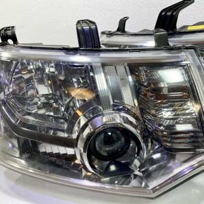 (送料無料 /迅速)三菱 デリカ D5 純正 HID/ASSYバラストレベライザー付 ヘッドライト 左右 KOITO100-87918 CV1W CV2W CV4W CV5W (1V-4)の画像2