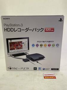 【１円～】PS3 PlayStation3 HDDレコーダーパック 320GB CECH-2500B チャコールブラック + トルネ [中古] プレイステーション3 プレステ3