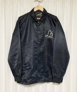 サイズ42☆美品 [Langlitz Brand by Langlitz Leathers] 撥水加工 バイカーコーチジャケット 42 ブラック 日本製 ラングリッツレザー