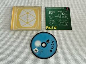 24-PS-140　プレイステーション　Acid アシッド　動作品　PS1　プレステ1