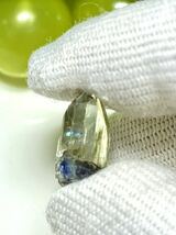 タンザナイト　美しい原石！　6.43ct 15.5x8mm ラフ ナチュラル 非加熱 マルチカラー　タンザニア★１円スタート★_画像7